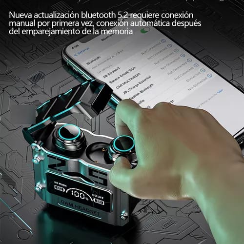 Audífonos Bluetooth deportivos M25🎶