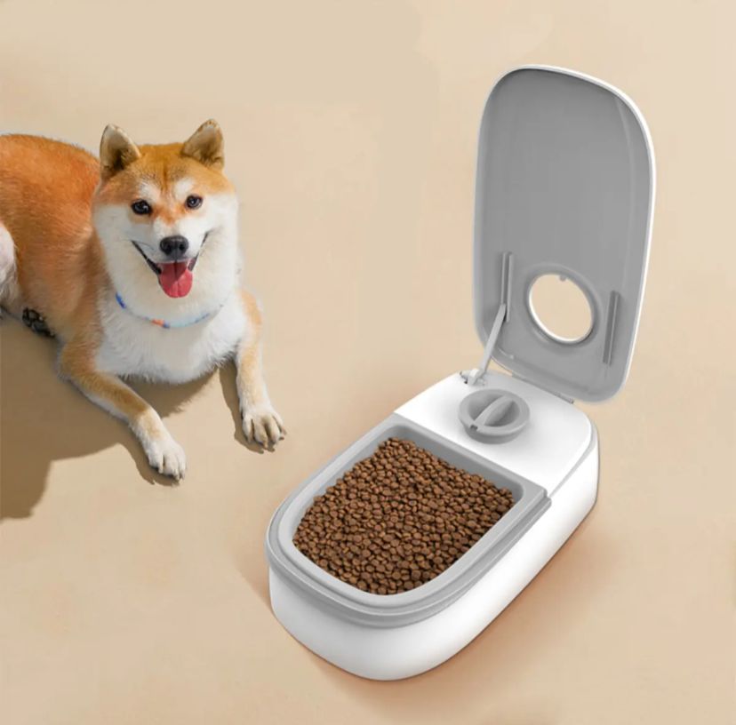 COMEDERO PARA MASCOTA CON SENSOR🐶🐱❤️