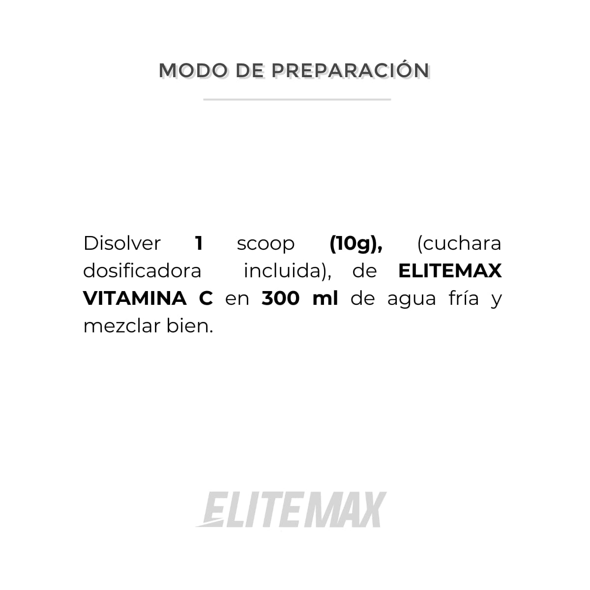 VITAMINA C 350g ELITEMAX