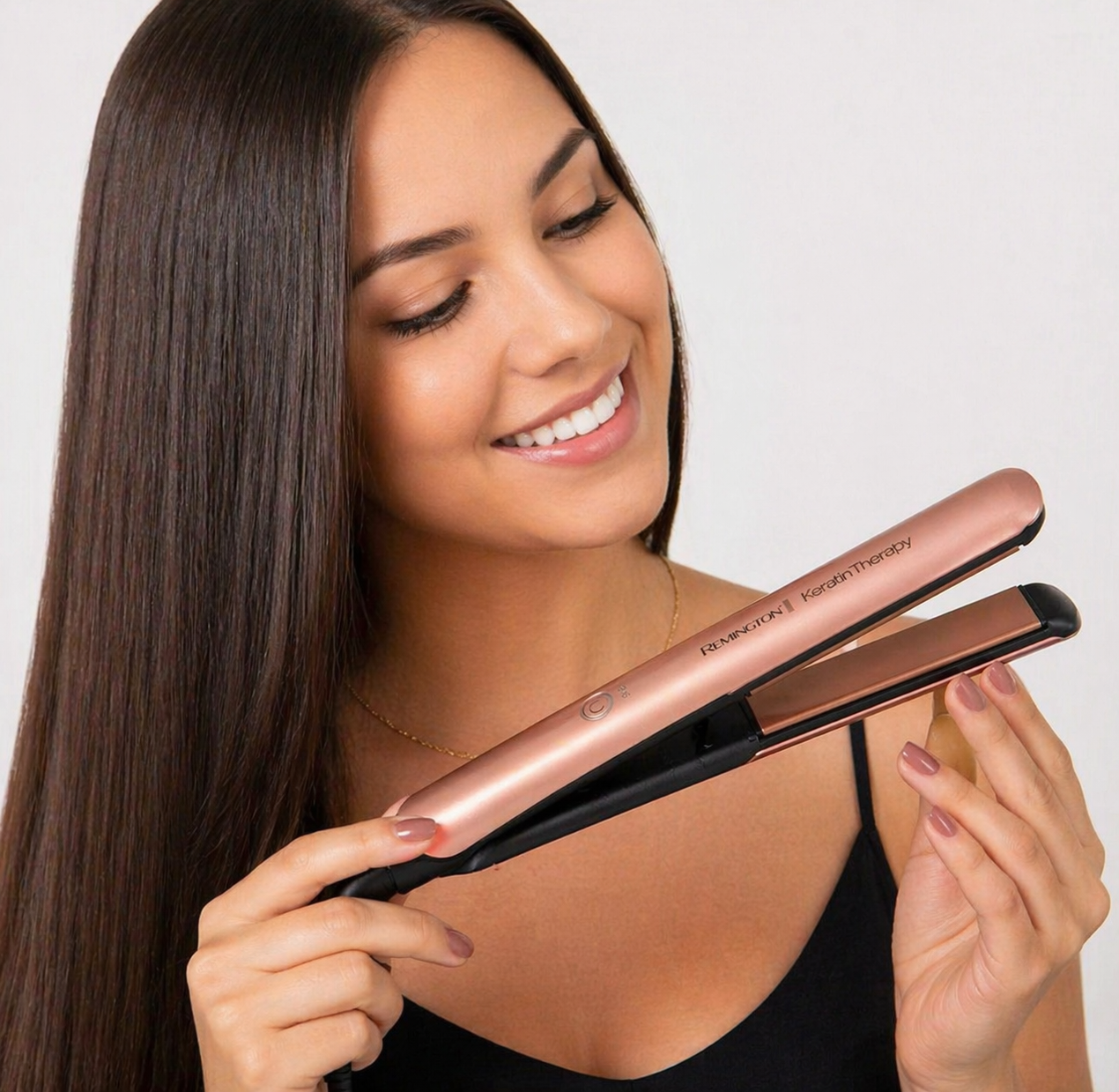 Combo Cepillo Secador Y Plancha Keratin